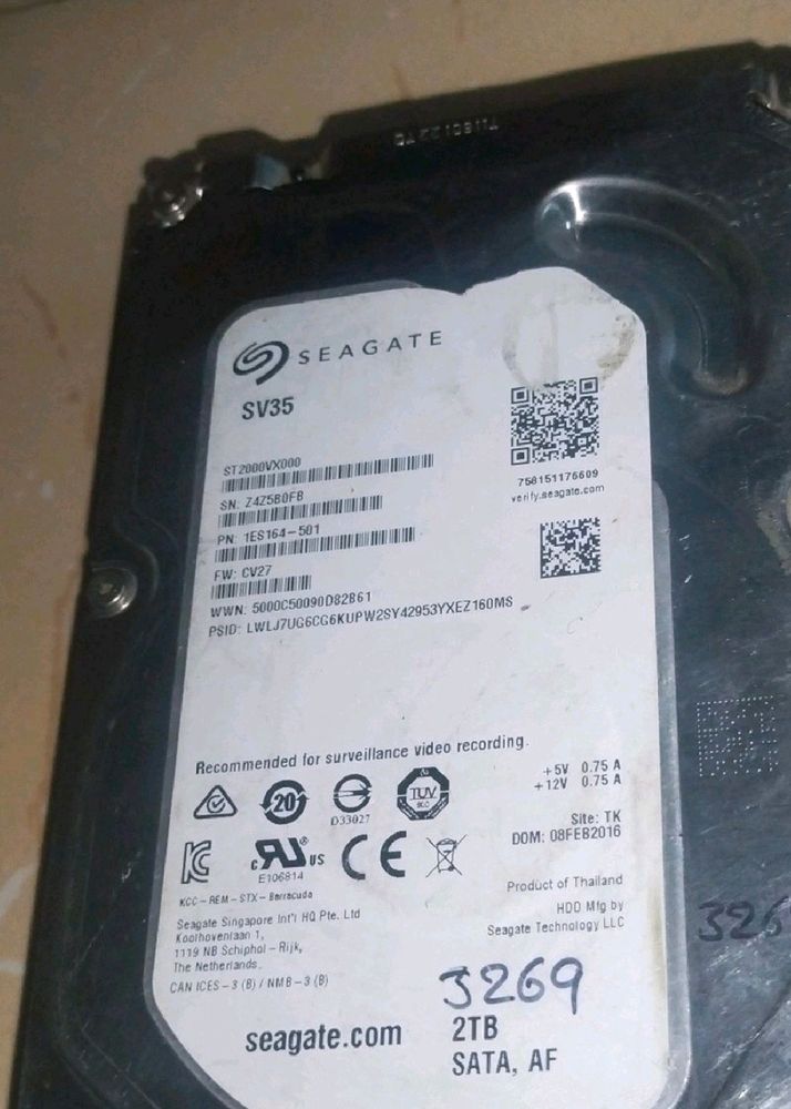 2 Tb HARDDISK Chaiya Kya Bhai