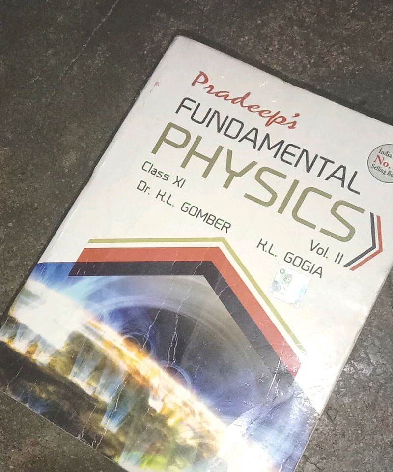 Volume 2 Of Pradeep Fundamental Physics Class 11