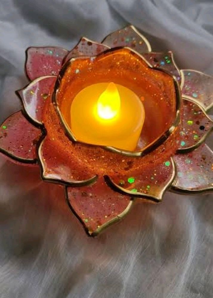 Resin Candle Holder