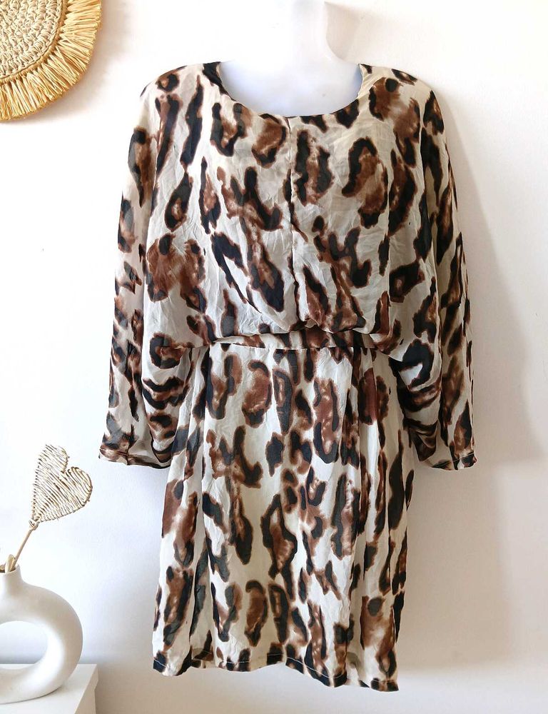 Animal Print Dress From Spain