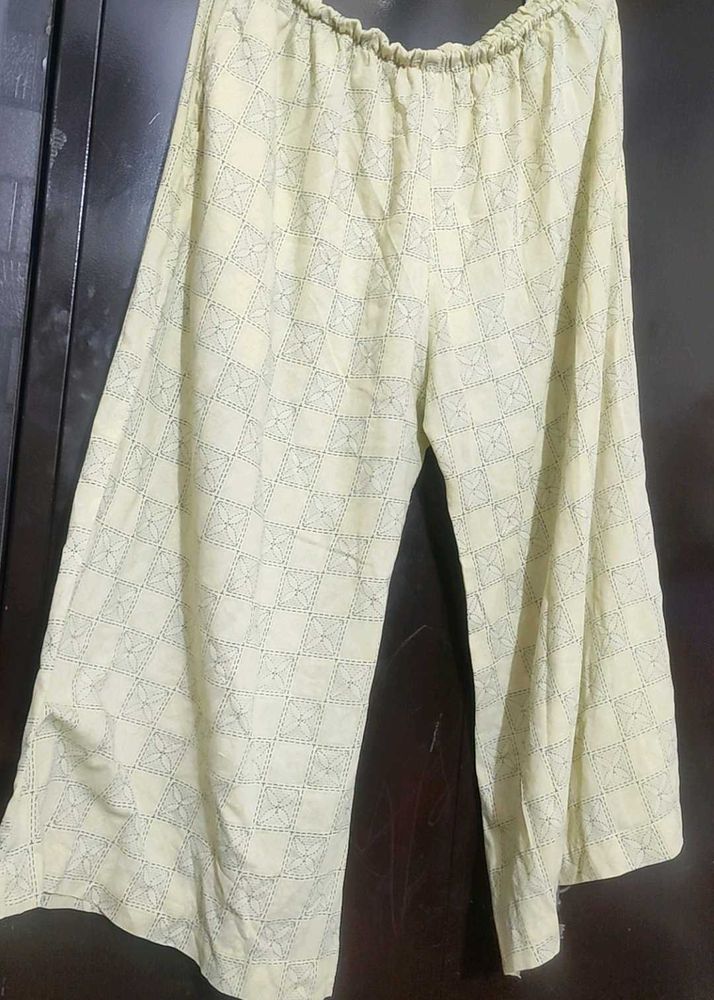 Cream Pyjama Lower For Girl Or Woman 34 Waist