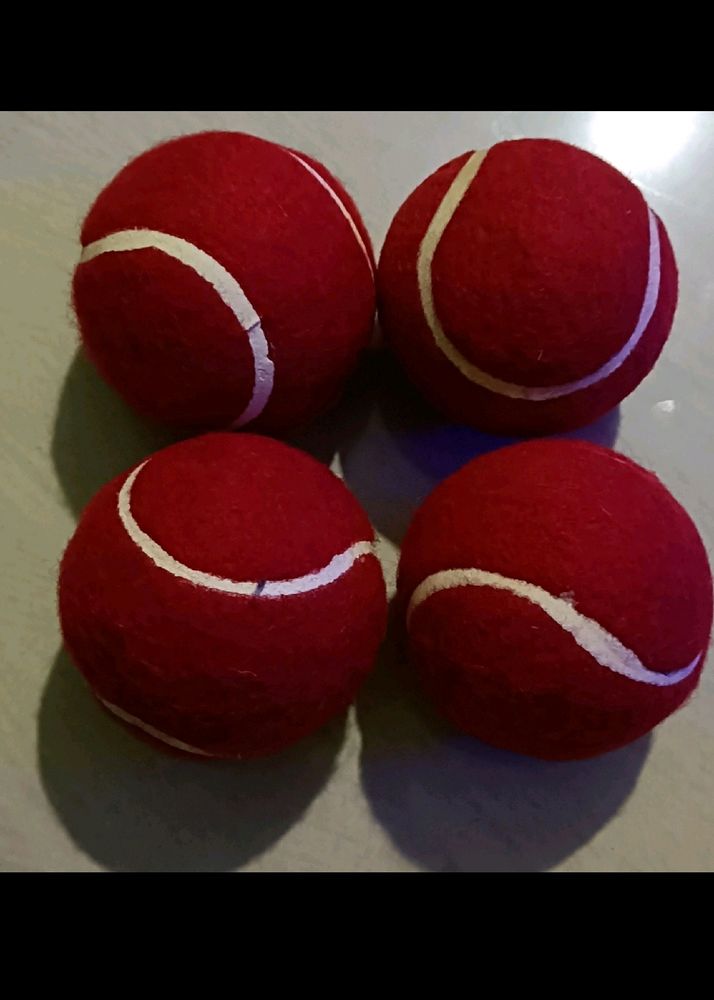 4 Combo Red Tennis Ball