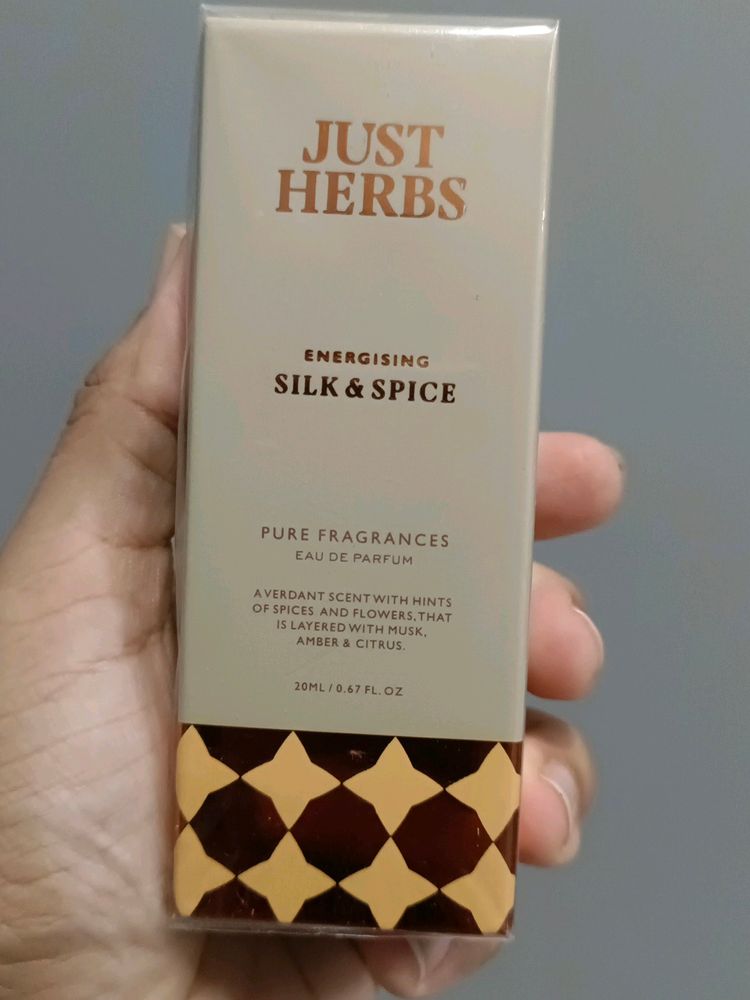 Just Herbs Silk N Spice Perfume 20 Ml