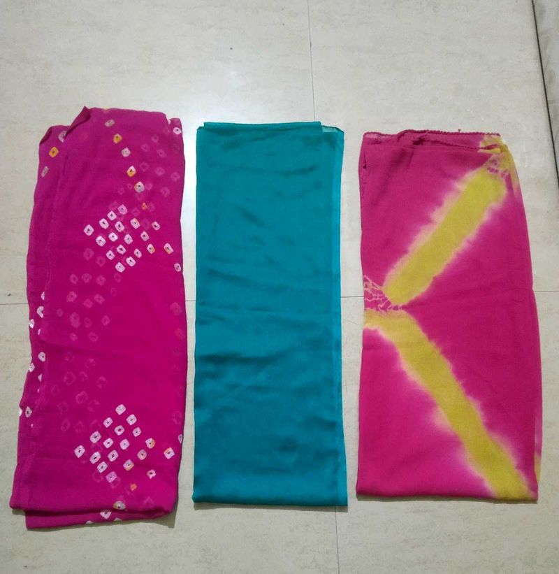 3 Dupattas (Chiffon)