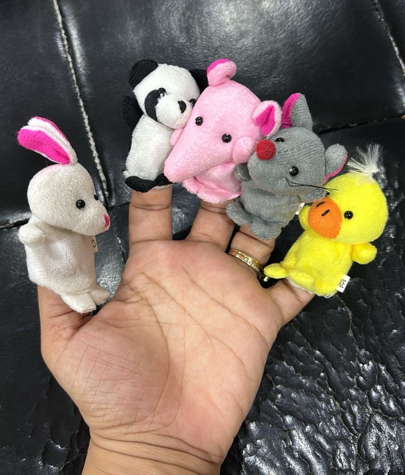 Animal Finger Puppets - Set of10