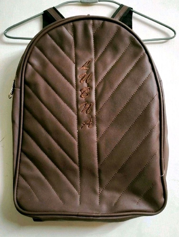 Mauve Bagpack With 2 Compartments