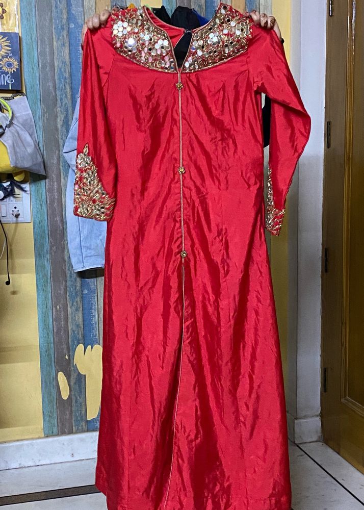 Festive  wear silk dress