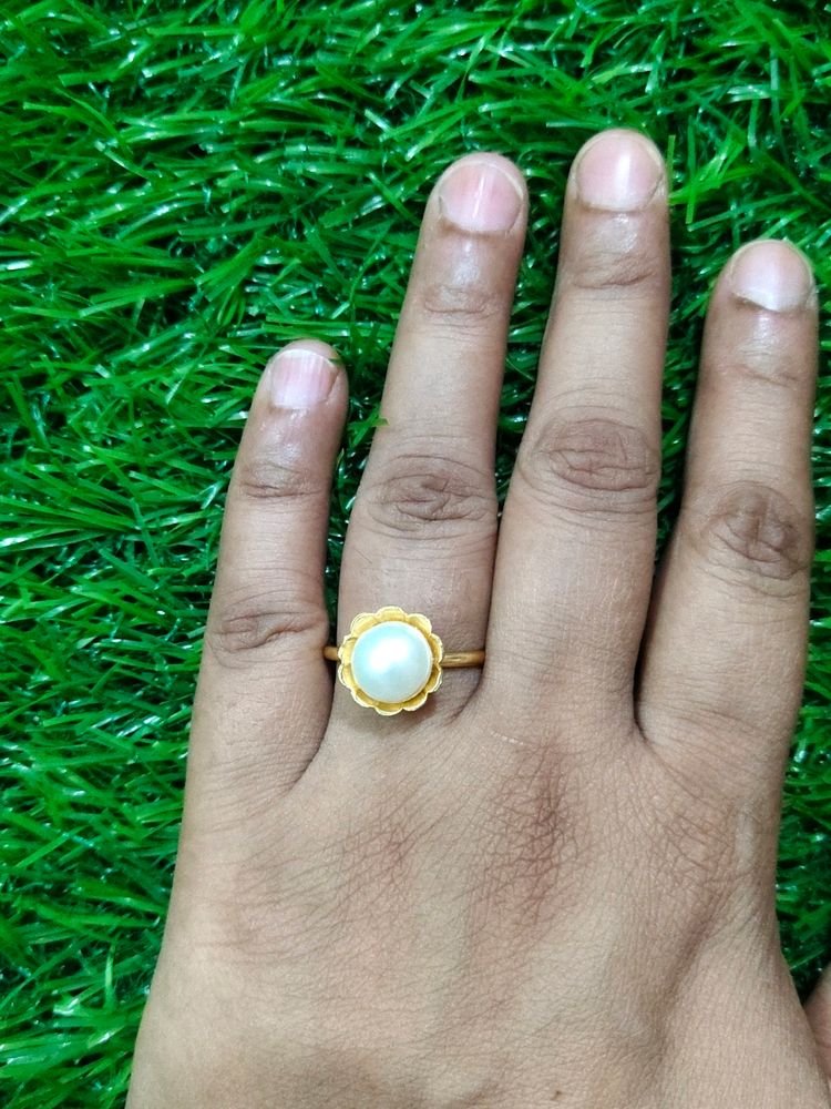 Pearl Finger Ring