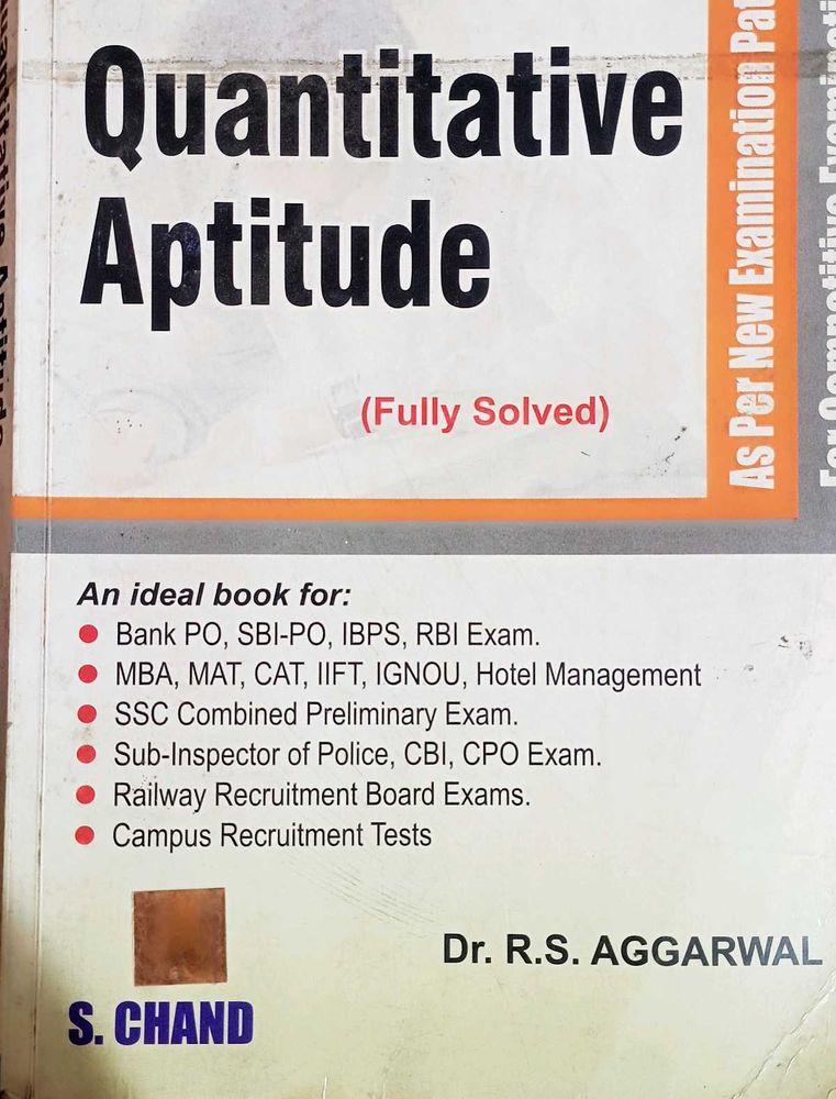 Quantitative  Aptitude