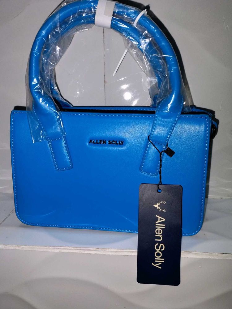 Allen Solly Blue Small Handbag