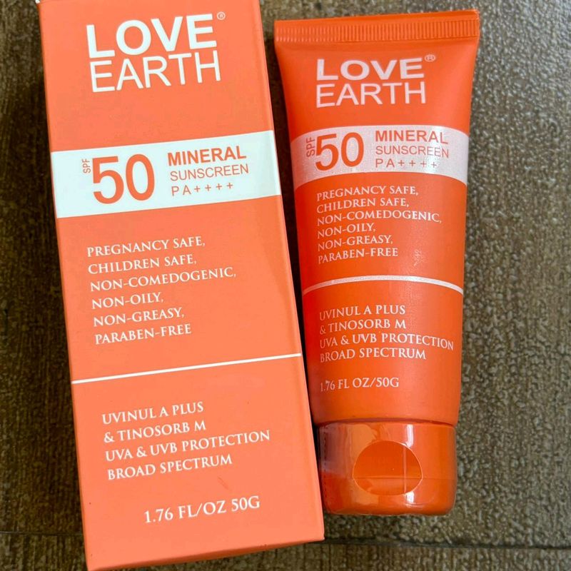 Sale! ✅ Mineral Suncreen From LOVE EARTH