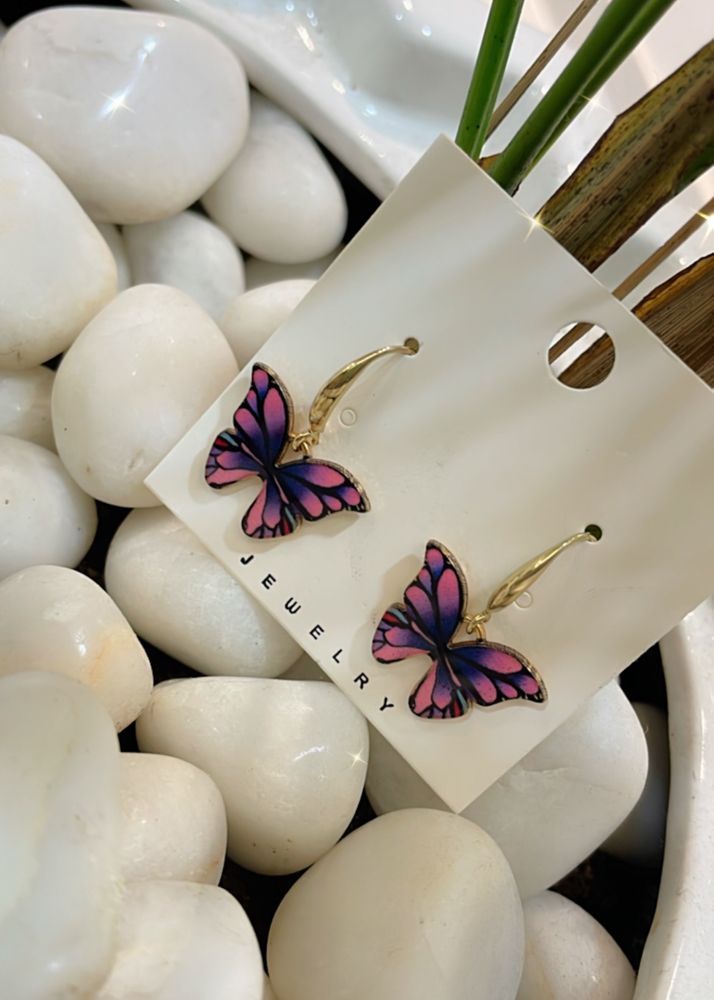 Butterfly Earrings.