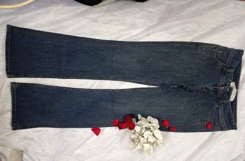 Vintage Style Bootcut Jeans