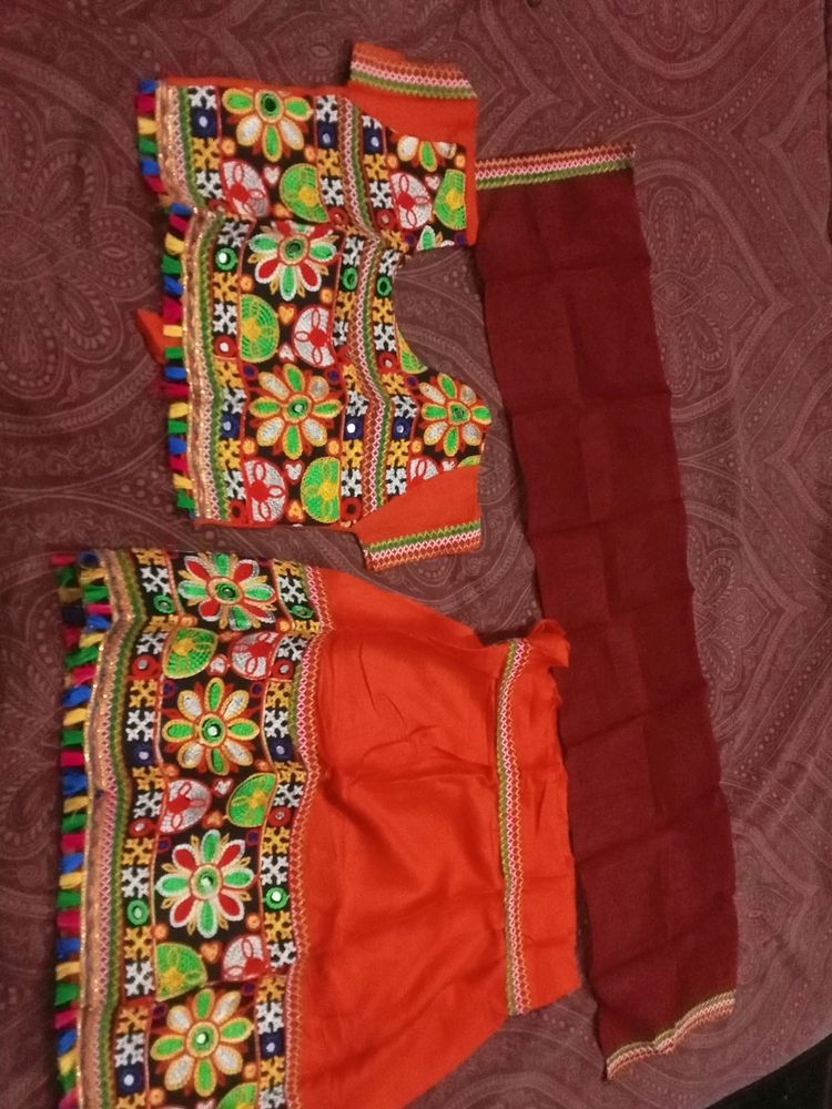 Beautiful Radha Rani Lehnga Choli With Dupatta