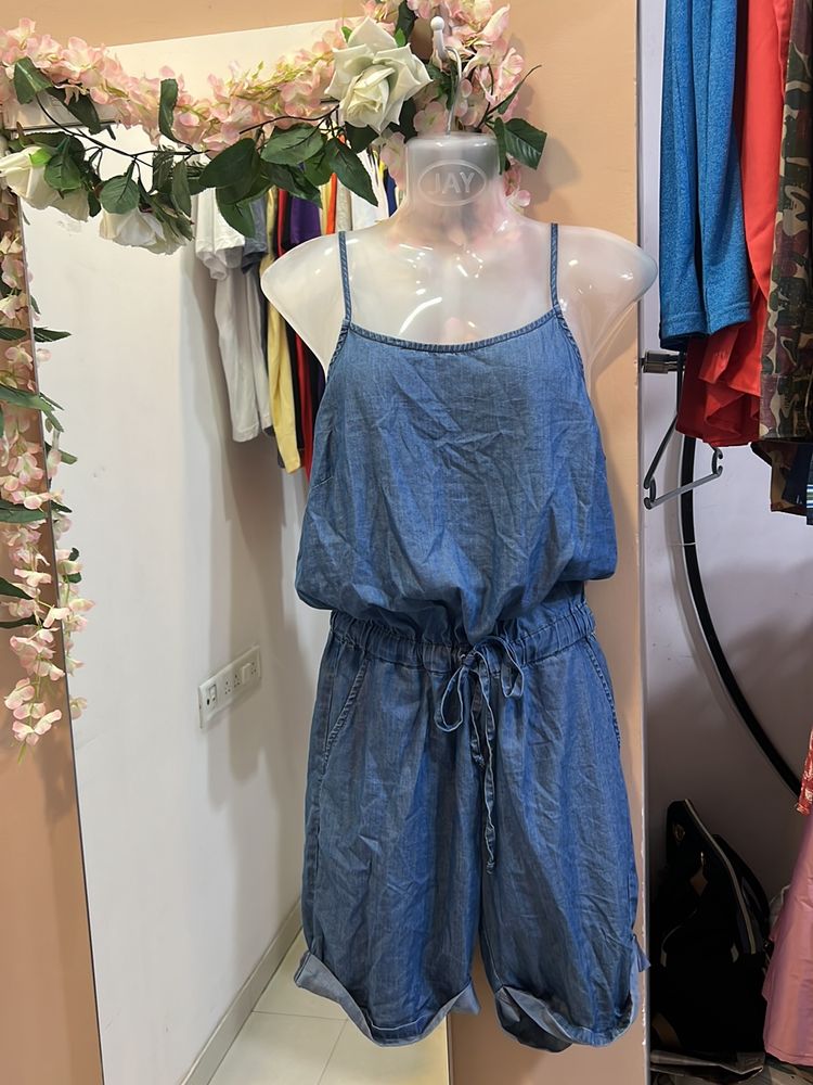 Denim Jumpsuit Brand New On Sale