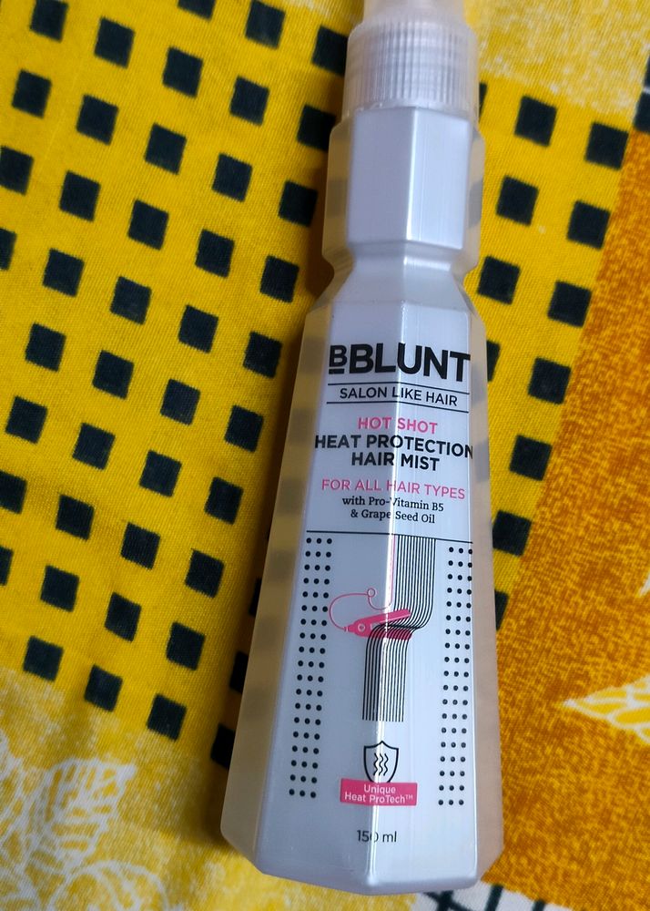 BBLUNT hot Shot Heat Protection Hair Mist