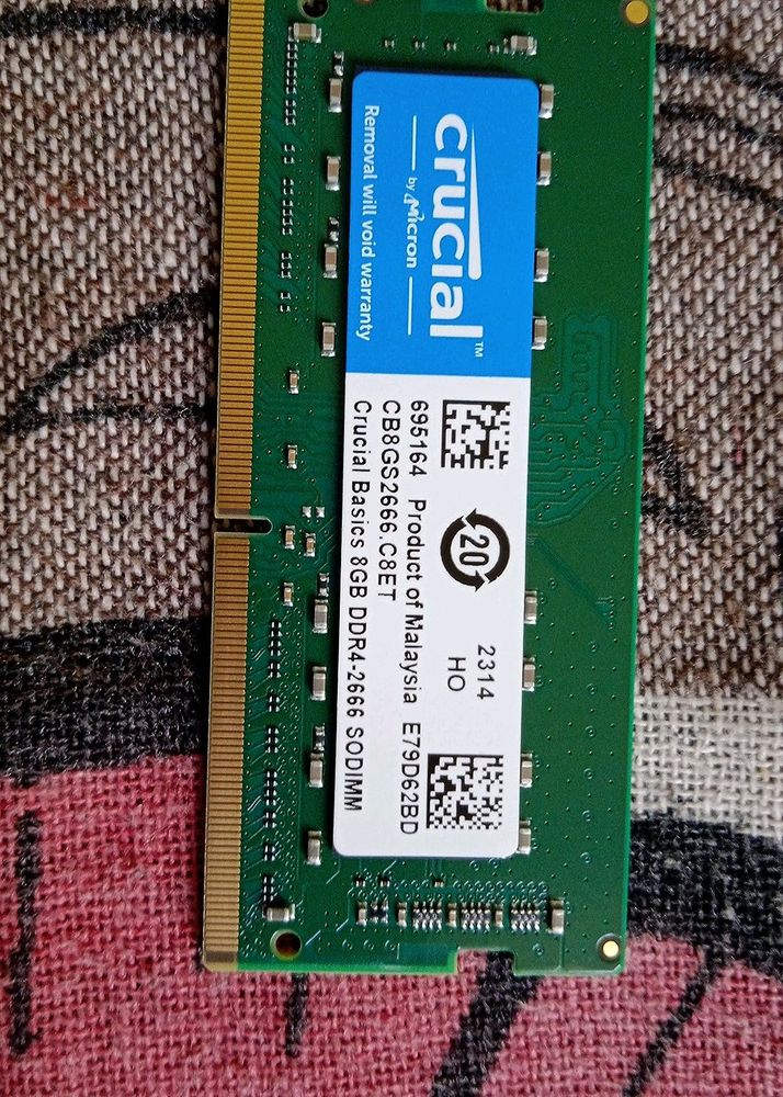 Crucial  8GB DDR4 Ram 2666