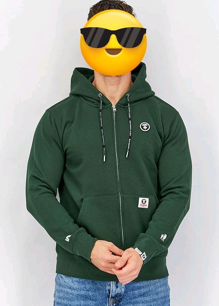 Aape By A Bathing Ape Men Patch Logo Hoodie