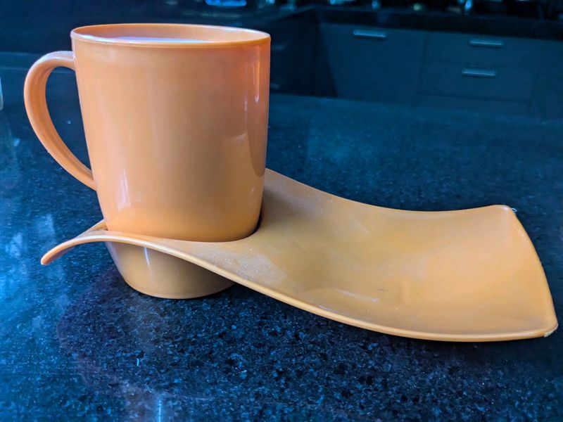 Cup And Snacks Tray