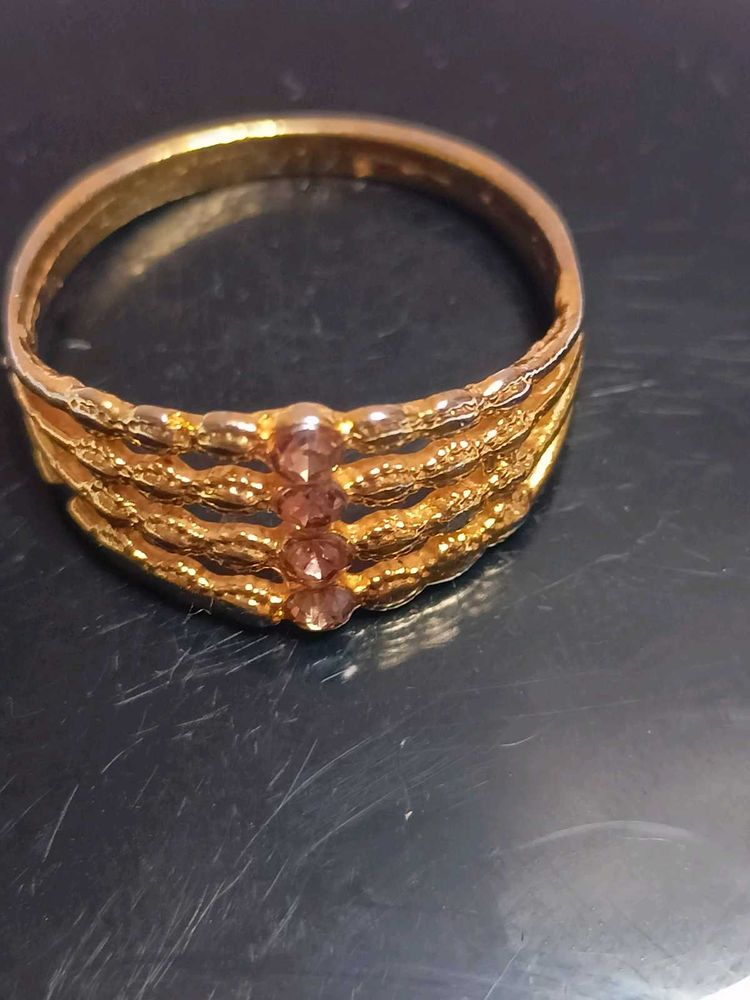 Golden Casual Daily Wear Ring