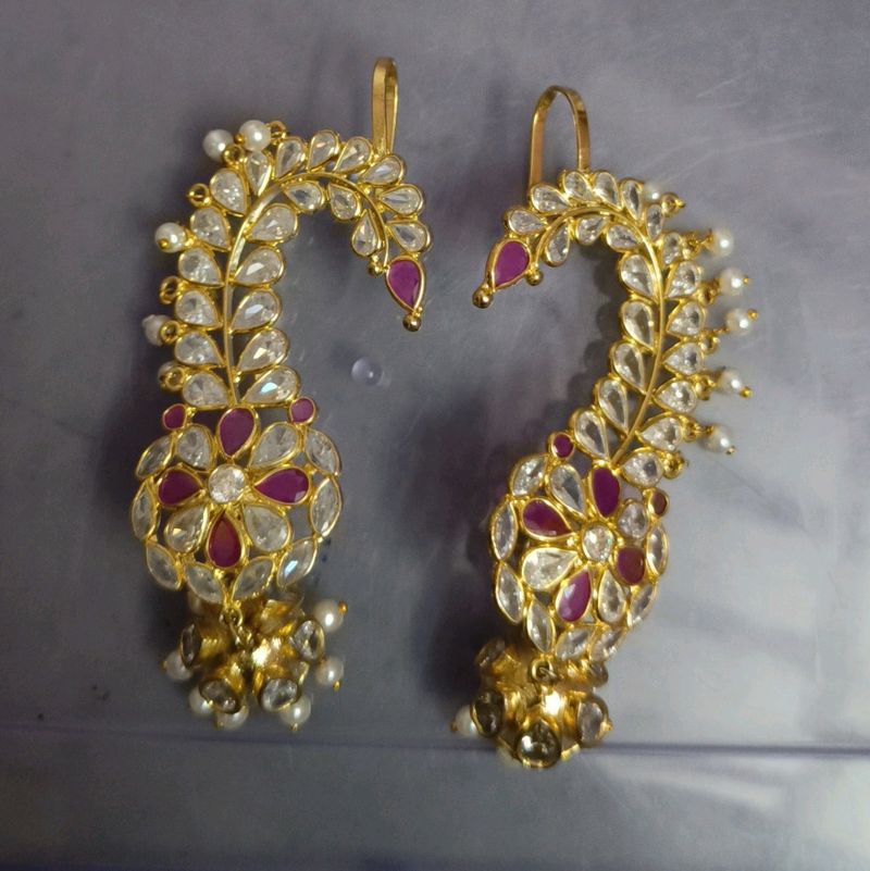 Jadau Earcuff Earrings