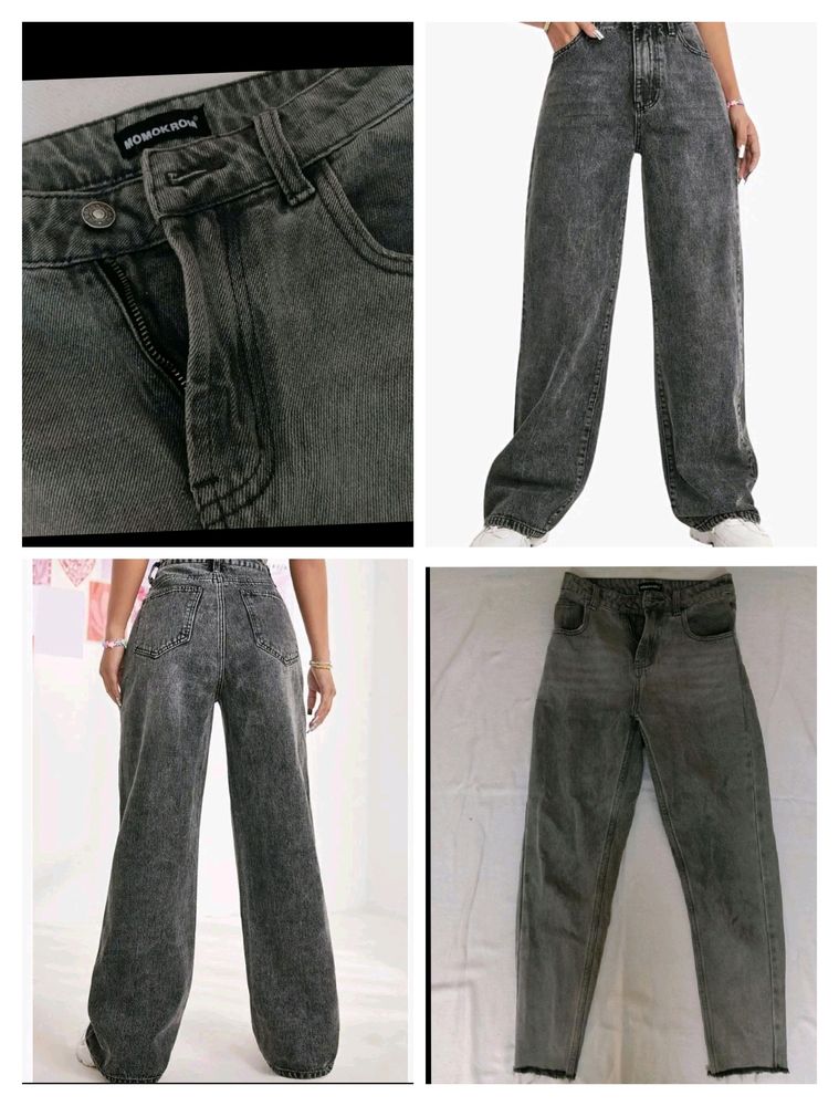 Charcoal Highwaist Jeans