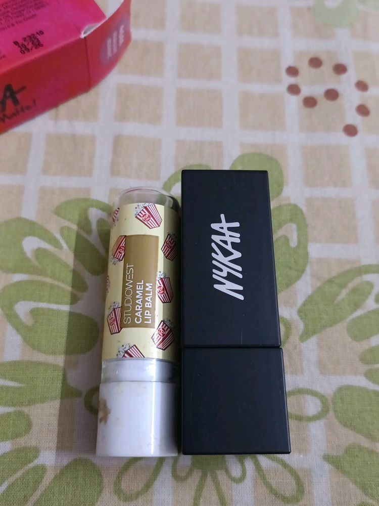 Lip Balm And Lipstick Combo!!!