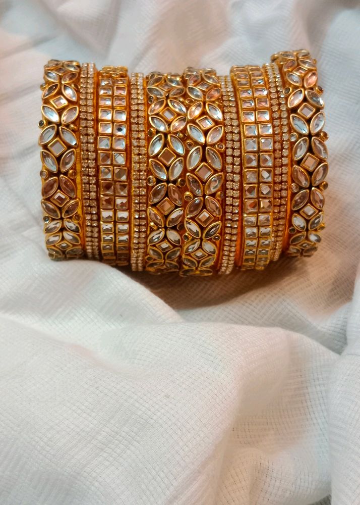 Bridal Kundan Bangles ❤️