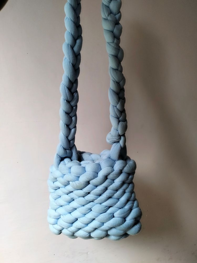 Chunky Knit Bag