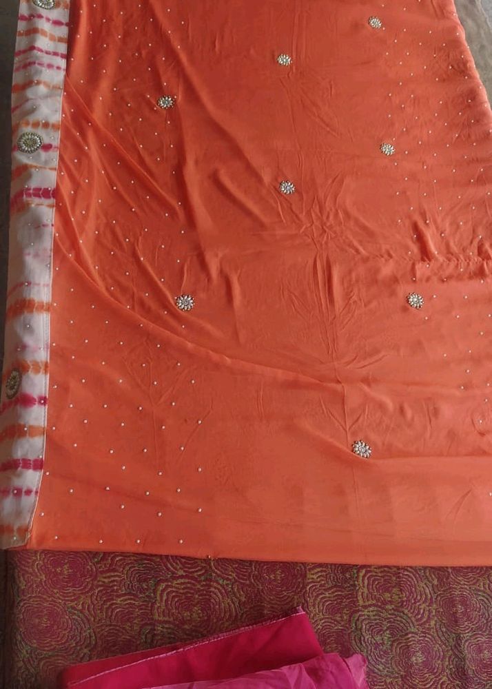 Saree For Sale 4-5 Baar Used