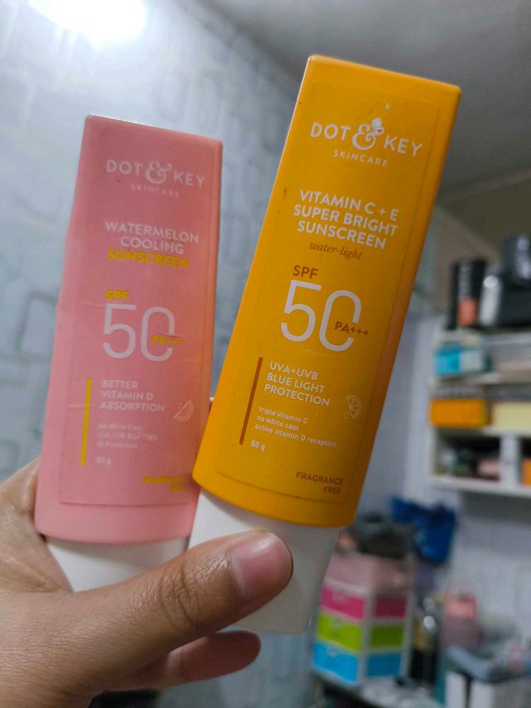 Comb Of Dot & Key Sunscreens