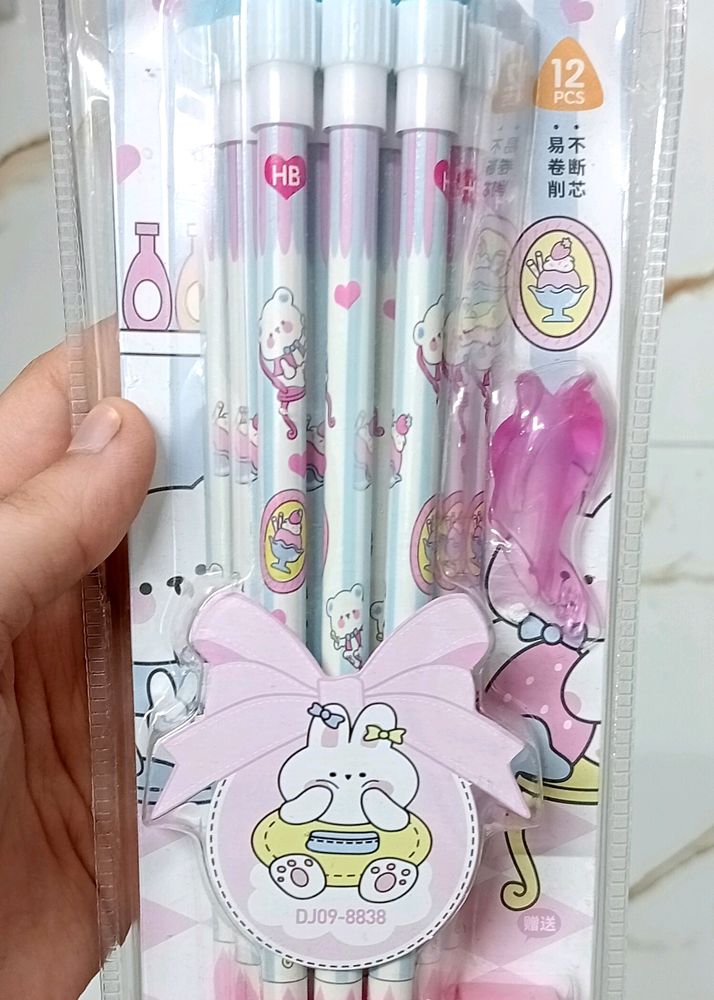 Kawaii 12pc Pencil💜