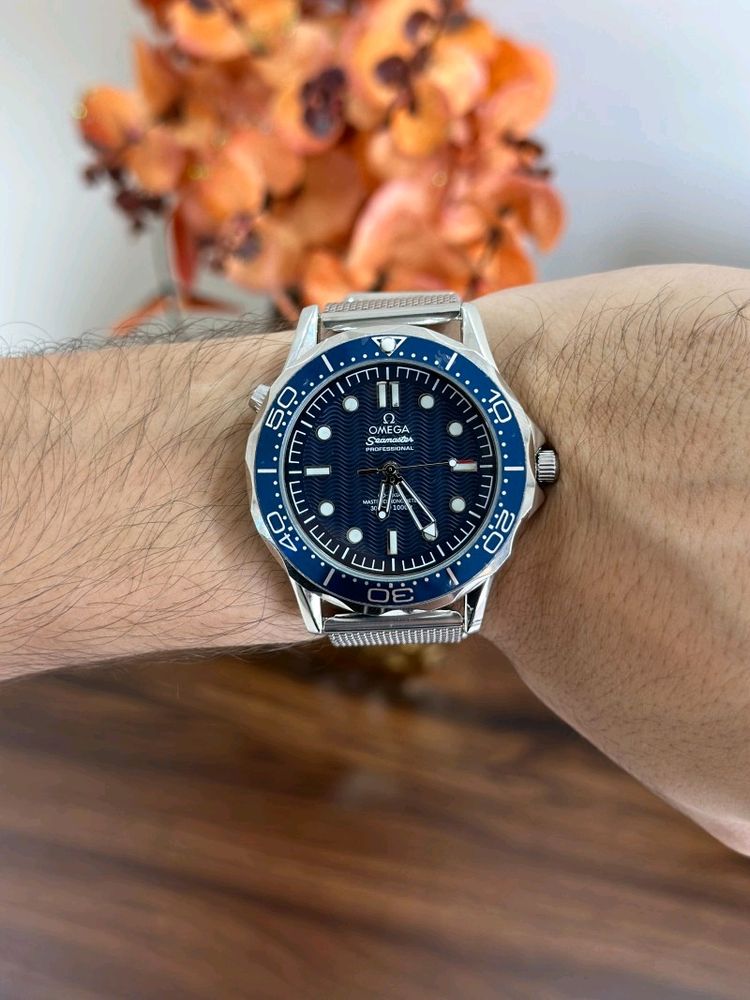 Omega Seamaster Divers With Mesh Bracelet