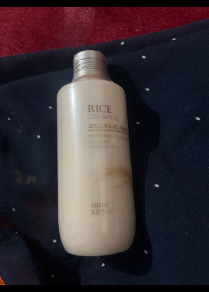 Rice And Ceramide Moisturising emulsion