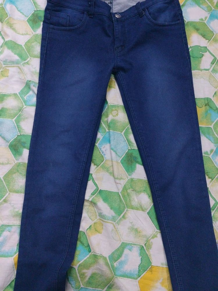 Denim Skin Fit Pant