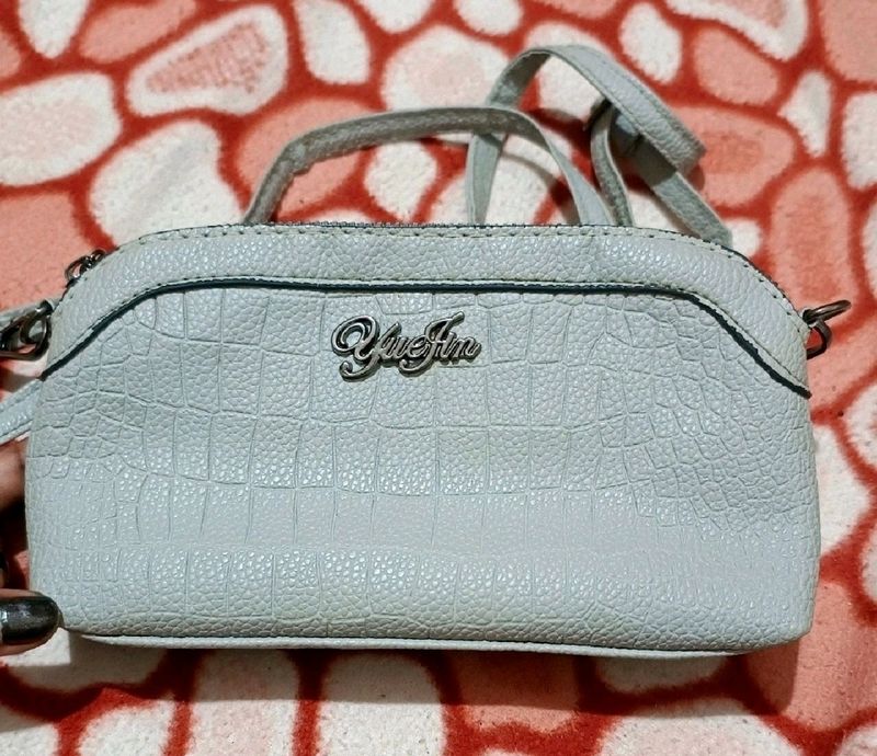 Grey Sling Bag