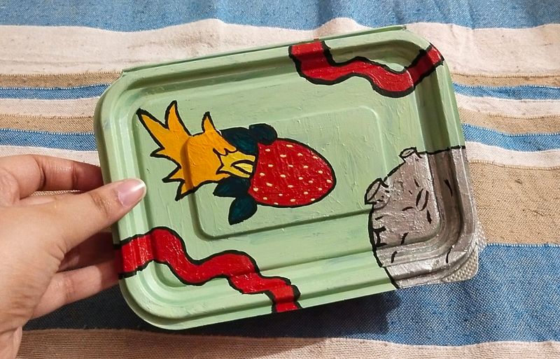 Strawberry Cute Plastic Container