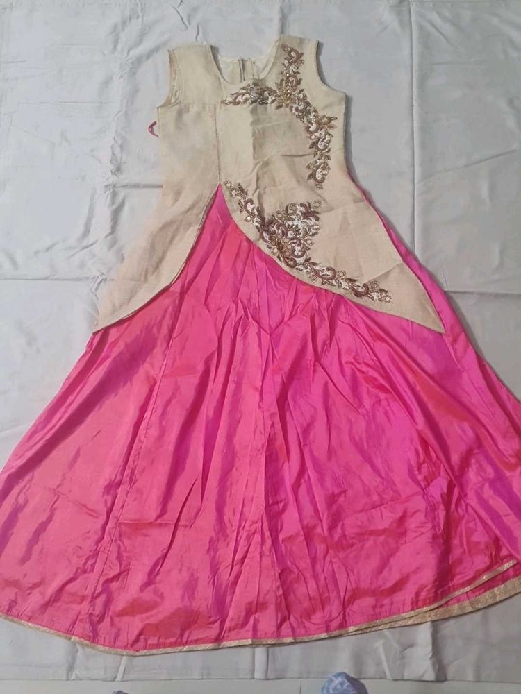 Very Beautiful Party Wear Long Frock For Sale