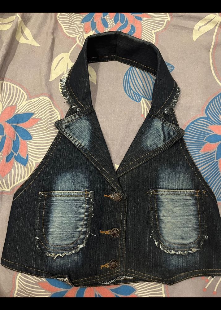 Denim Waistcoat