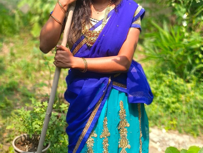 Beautiful Half Saree 🥻