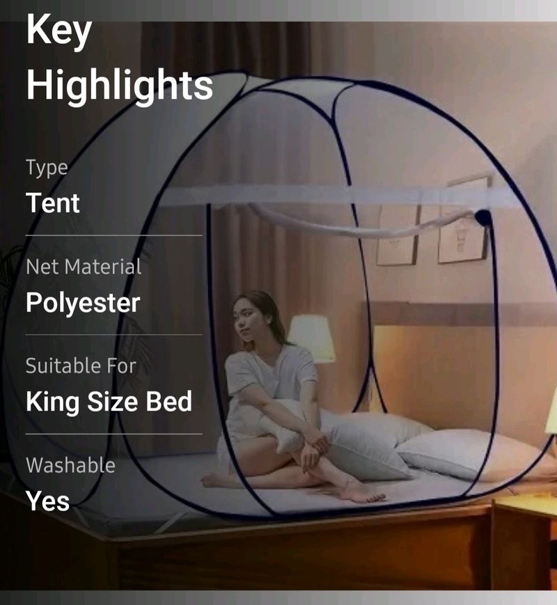 Polyester Adults Washable Mosquito Net