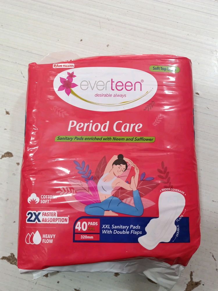 EVERTEEN SANITARY PAD 40PIECE XXL.