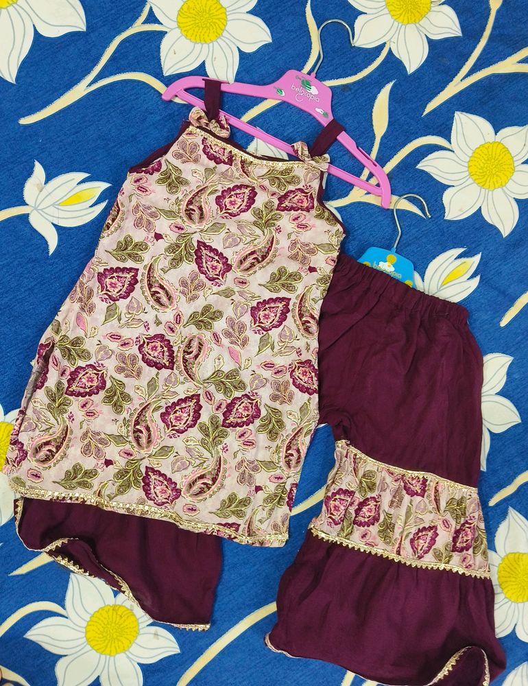 4 To 6 Year Old Girl Garara Set 😍