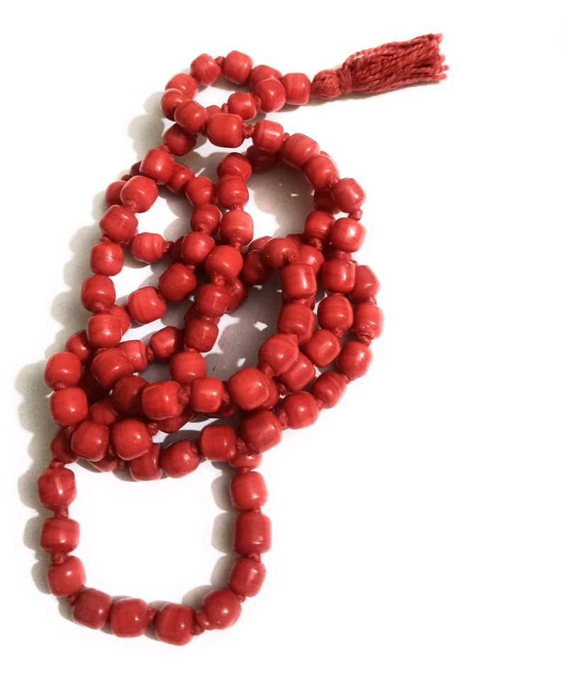 Red Coral Mala