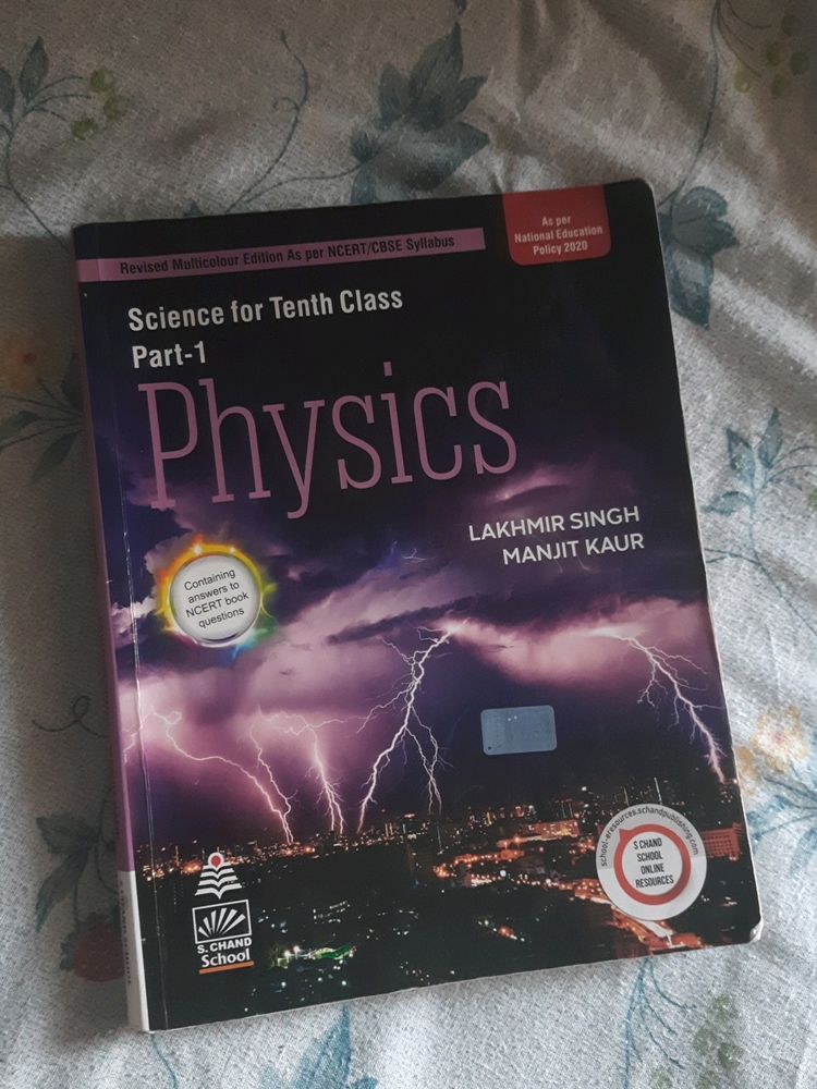 Science Physics Class 10th