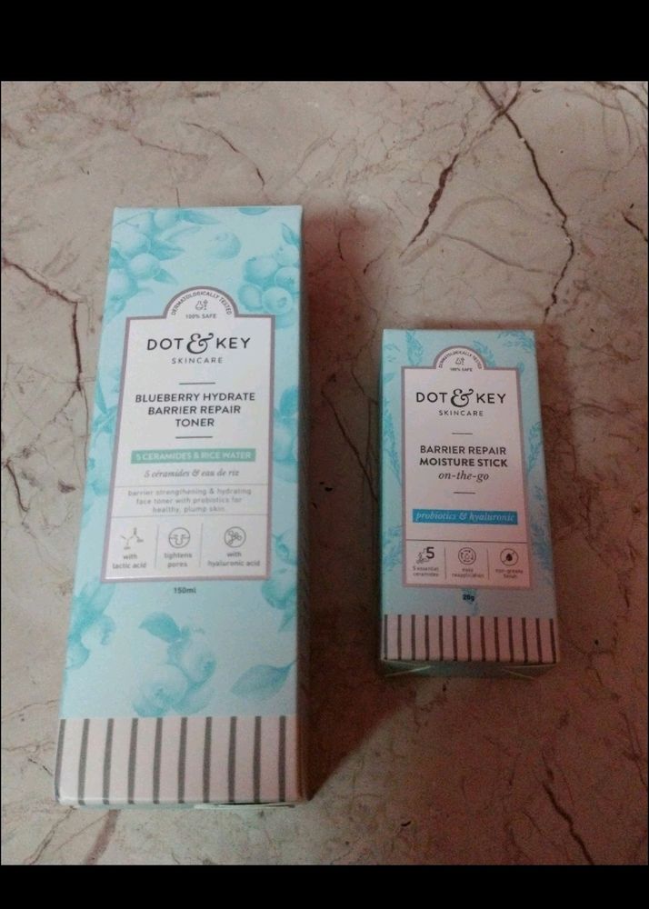 Face Moisturizer Stick & Toner