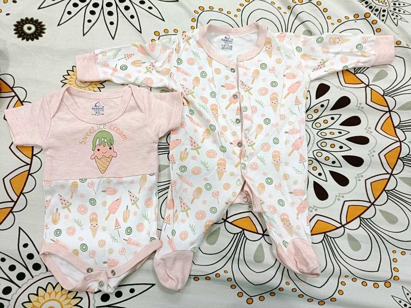 Interlock Baby Suit Set