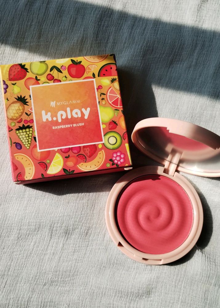 Myglamm K.Play Flavoured Blush - Frozen Raspberry