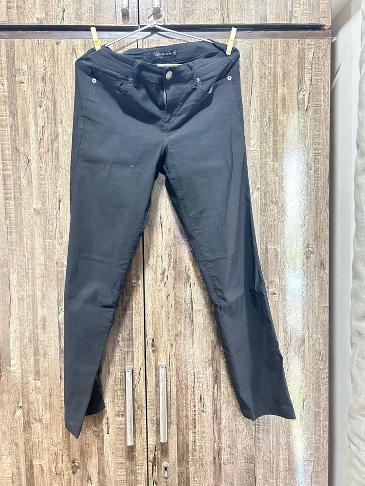 Black Calvien Klein Formal Pants