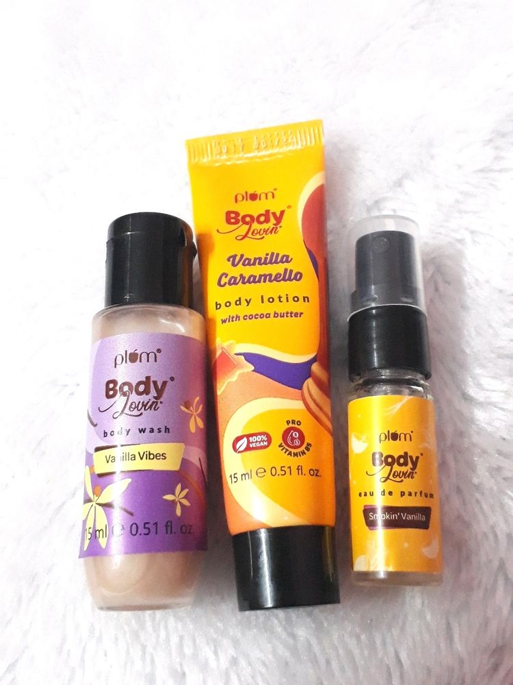 Plum Bodylovin' The Bath & Body It Kit Trio - (3 P